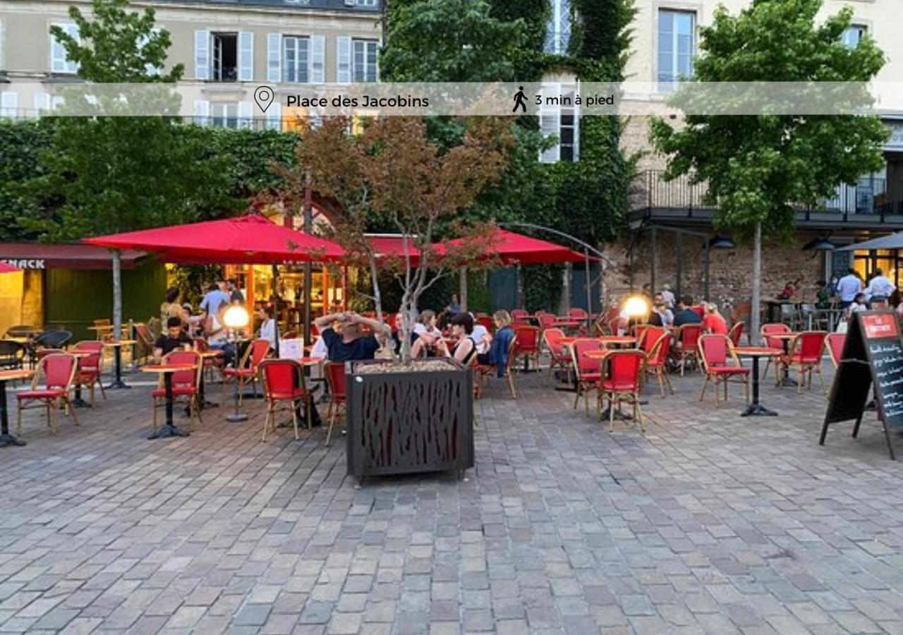 Le Cosy-Chic, 2 Min A Pied Cathedrale , Jacobins Apartment Le Mans Exterior photo